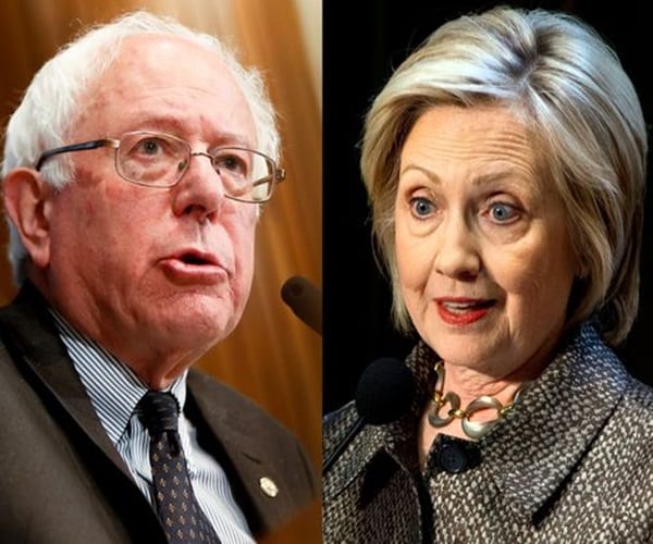 Clinton, Sanders Tied in Support among Democrats