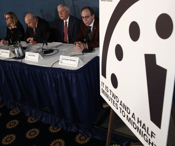 Doomsday Clock 30 Seconds Closer to Apocalypse Largely Due to Trump