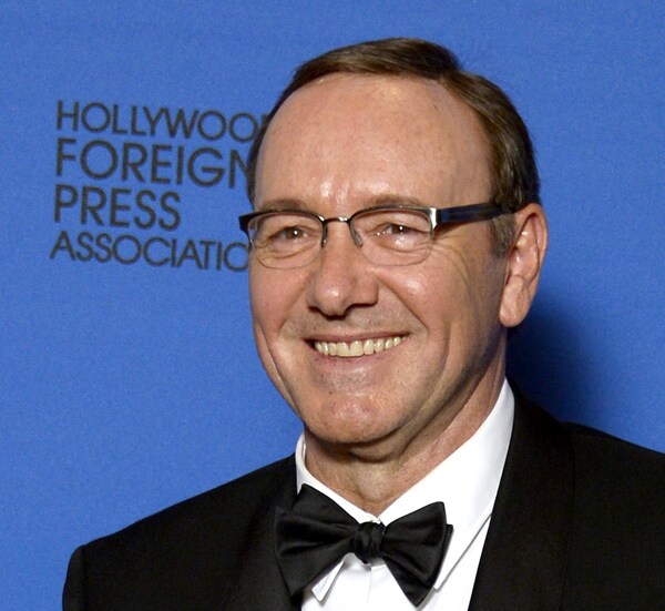 Kevin Spacey Drops the F-Bomb During Golden Globes Acceptance Speech