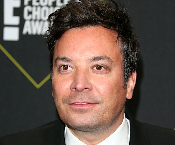 actor and comedian jimmy fallon stops on the red carpet for a photo