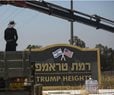 Vandals Can't Break Bond Between Israel and Trump