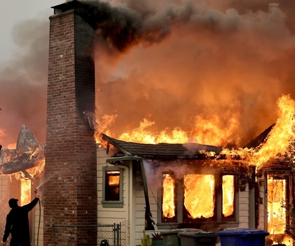 Calif. Fire Chief Saves Homes Using Milk, ‘Couple of Beers’