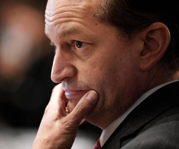 Alex Acosta to Newsmax: Trump ‘Not Playing Around’