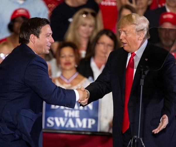 DeSantis, Trump Rekindling Alliance Divided by Primary