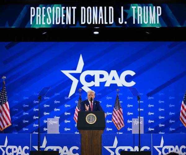 Trump to CPAC: Administration Sent “Fraudsters, Liars’ Packing