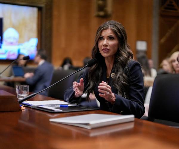 South Dakota Native American Tribe Lifts Banishment of Noem