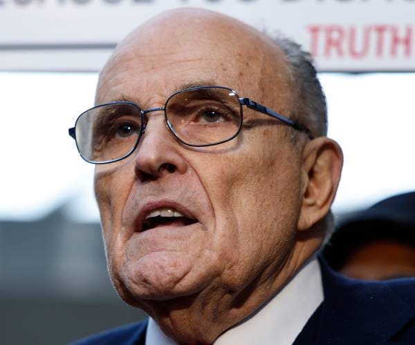 Giuliani to Newsmax: Contempt Judge Predetermined Ruling