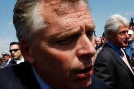 terry mcauliffe, bill clinton, virginia, governor