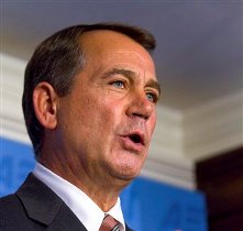 boehner blames democrats credit dwongrade